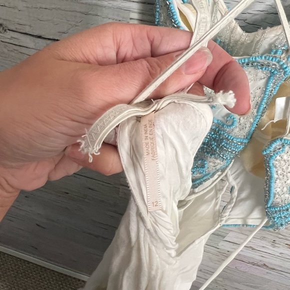 Free People Turquoise Spirit Maxi Dress size 12 - Picture 8 of 14